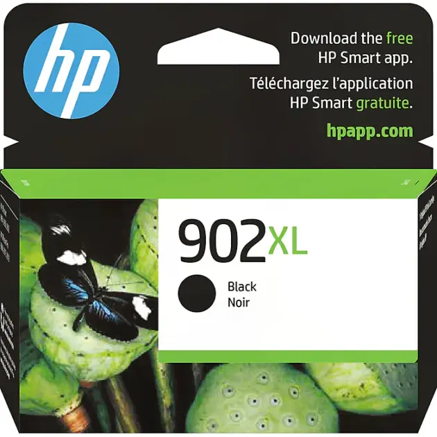 HP 902XL Black High Yield Ink Cartridge, Prints Up to 750 Pages (T6M14AN#140)