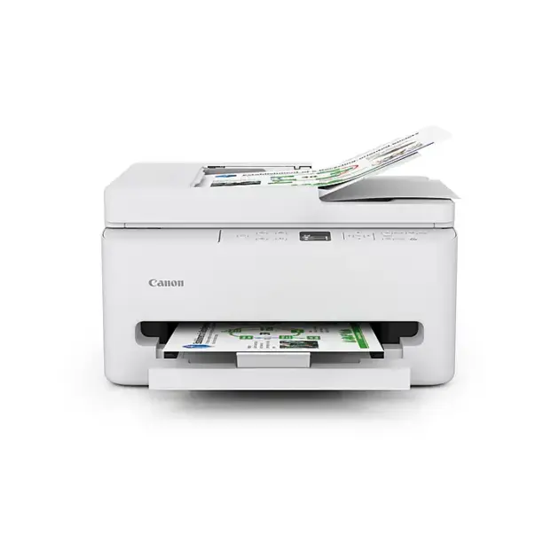 Canon PIXMA TR7120 Wireless Color All-In-One Inkjet Printer, Best for Home Office (7178C002)
