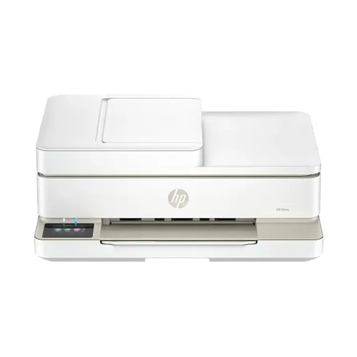 HP Envy 6555e All-in-One Printer with 3 Months of Instant Ink for free with HP+, AI-enabled