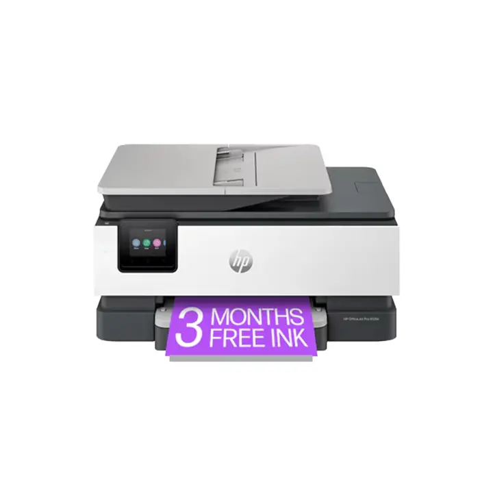 HP OfficeJet Pro 8135e Wireless All-in-One Printer with 3 Months of Instant Ink for free with HP+, AI-enabled