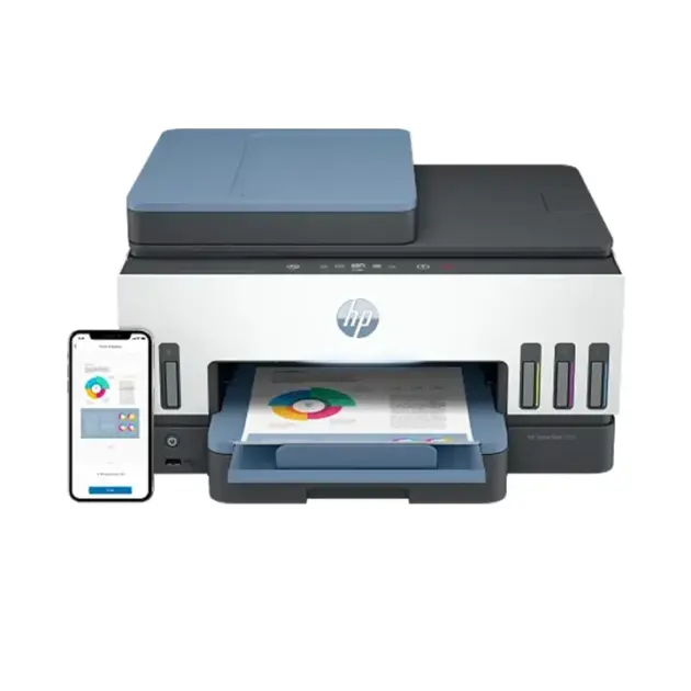 HP Smart Tank 7602 All-in-One, AI-enabled